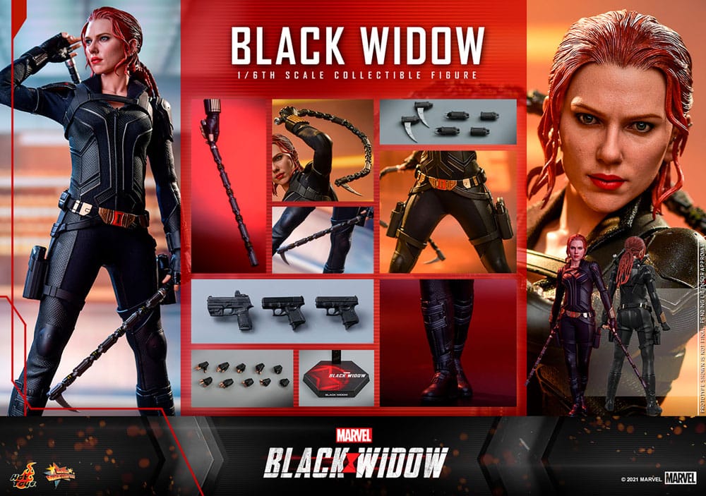 Black Widow Actionfigur Movie Masterpiece 1/6 Black Widow Special Edition 28 cm