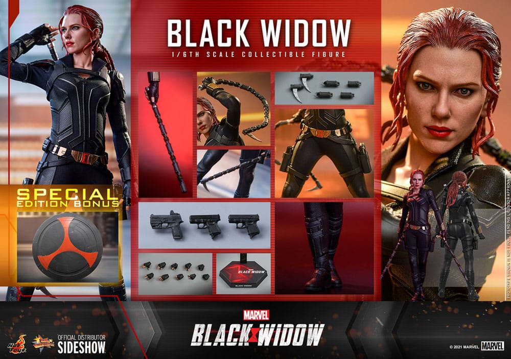 Black Widow Actionfigur Movie Masterpiece 1/6 Black Widow Special Edition 28 cm