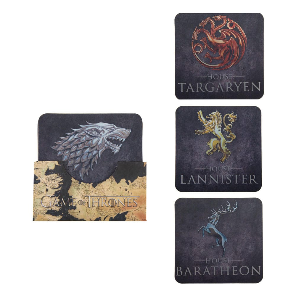 Game of Thrones Medaillen-Set Sigil 