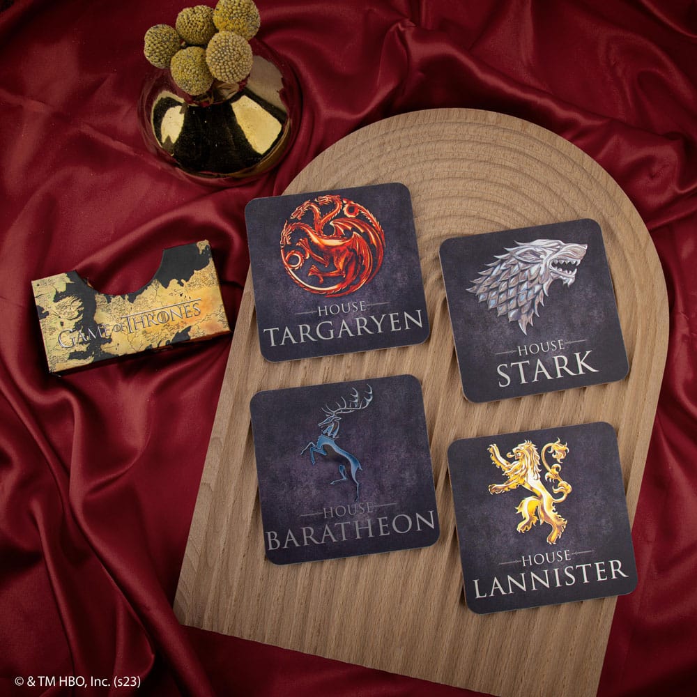 Game of Thrones Medaillen-Set Sigil 