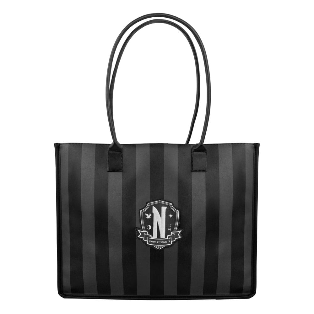 Wednesday: Nevermore Academy Black Shopping Bag