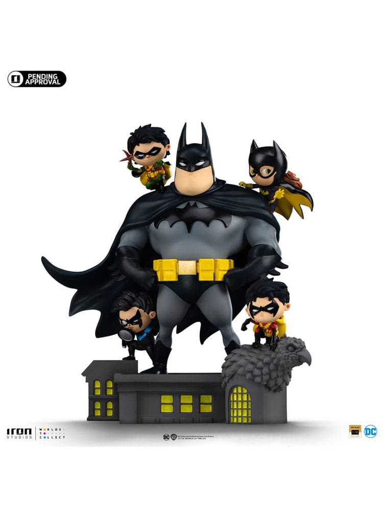 Batman Animated icons PVC Figur Batman Family 18 cm 