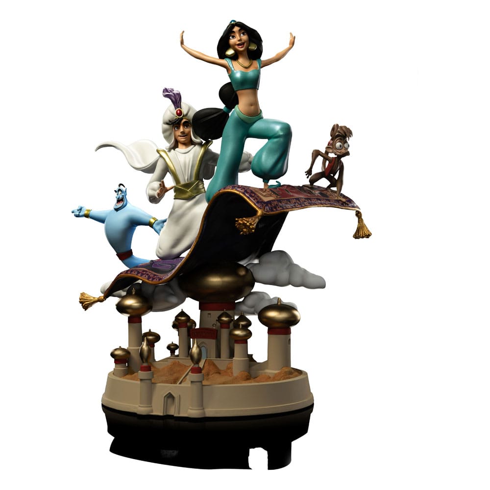 Disney Deluxe Art Scale Statue 1/10 Aladdin and Yasmine 30 cm