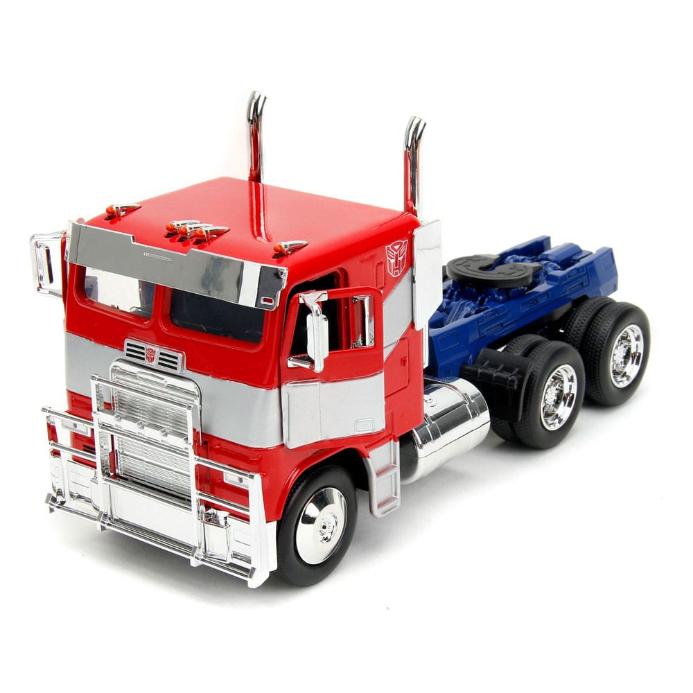 Transformers Diecast Modell 1/24 Big Rig T7 Optimus Prime  