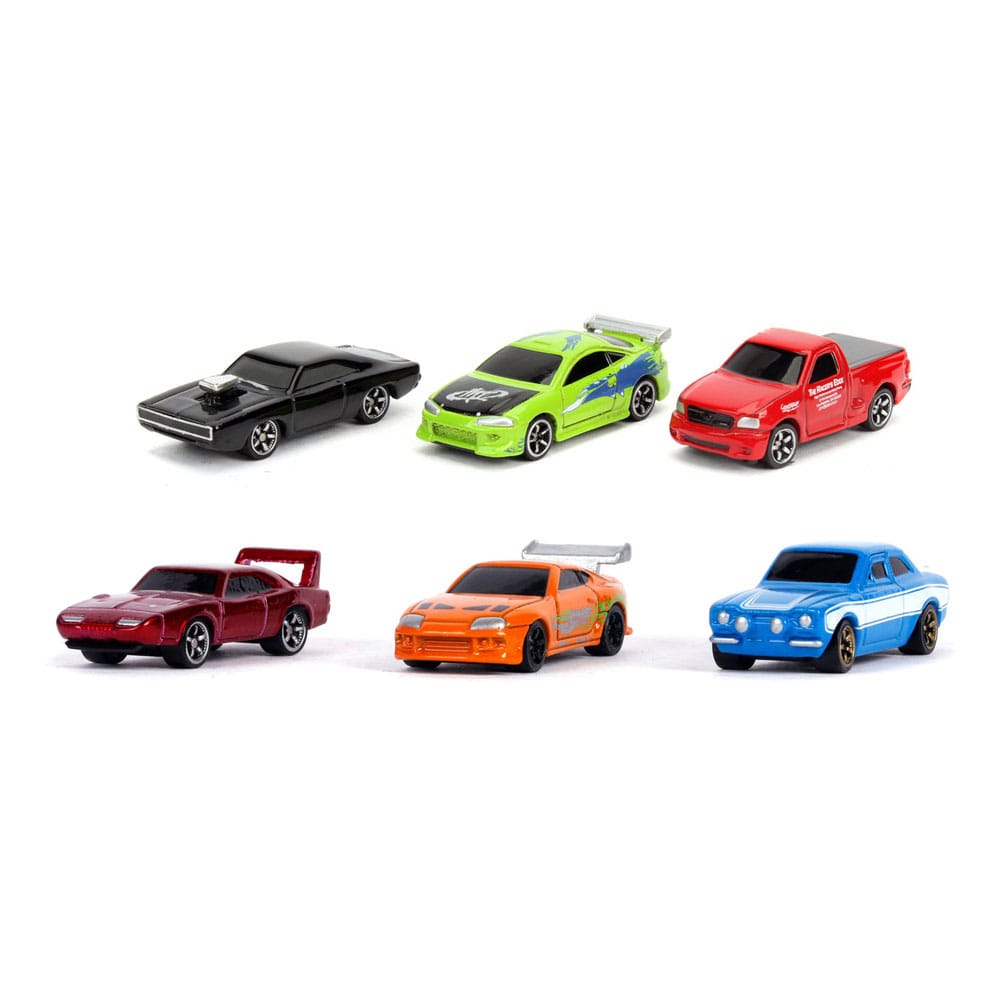 Fast & Furious Nano Hollywood Cars Diecast Miniautos Display (24)  