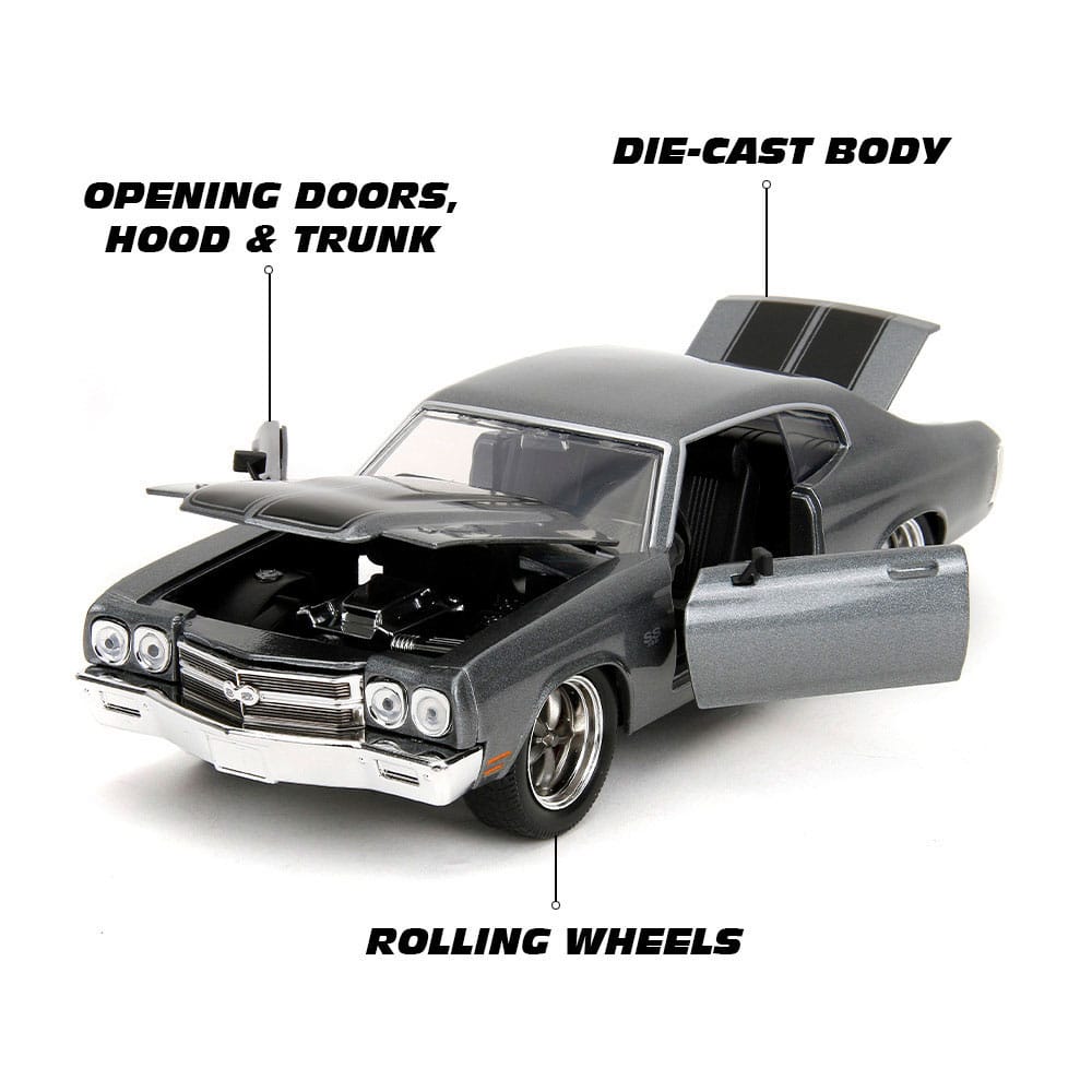 Fast & Furious Diecast Modell 1/24 1970 Chevrolet 