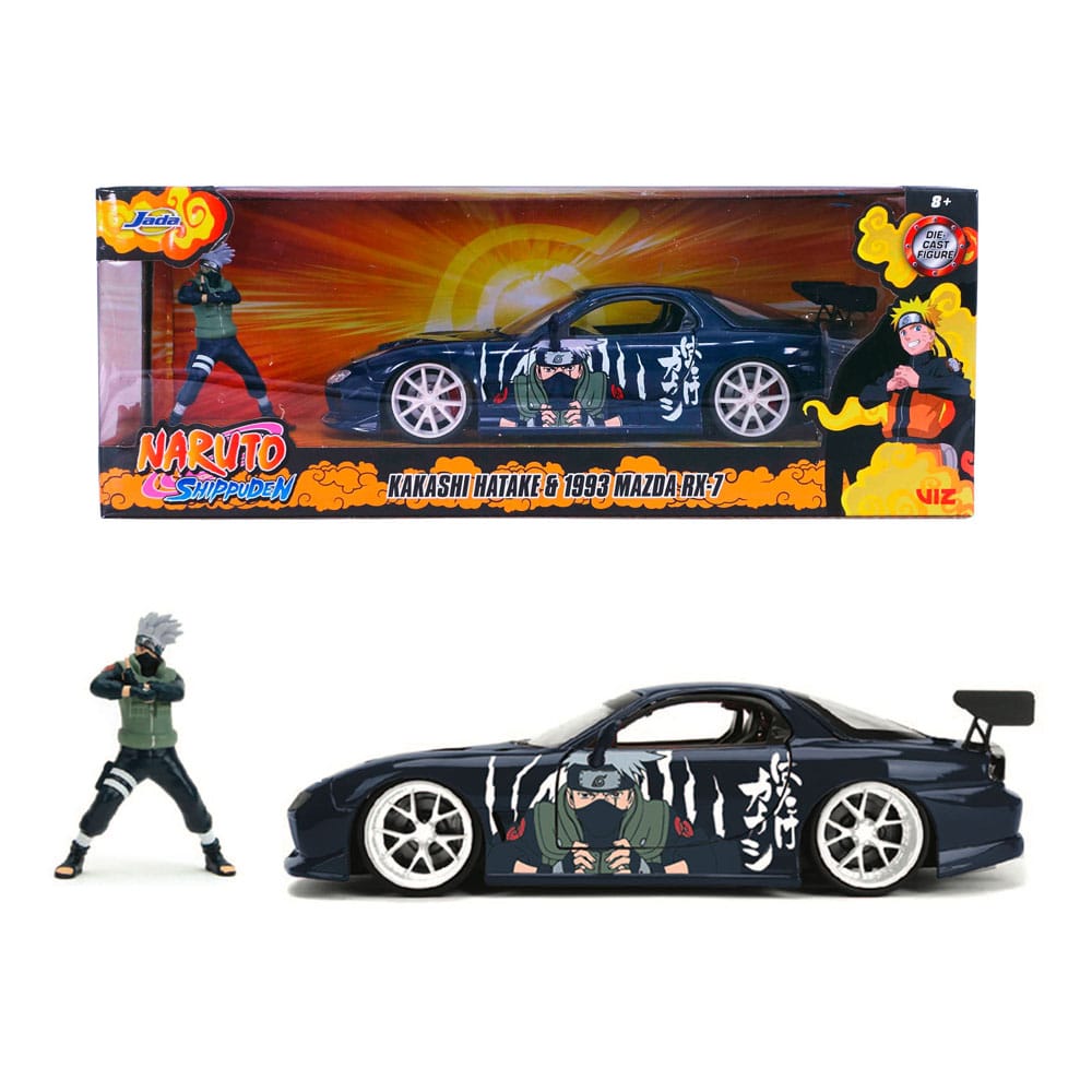 Naruto Shippuden Diecast Modell 1/24 1993 Mazda RX-7 