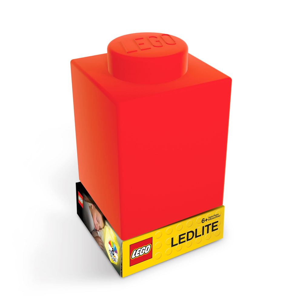 LEGO Nachtlicht Legostein Rot  