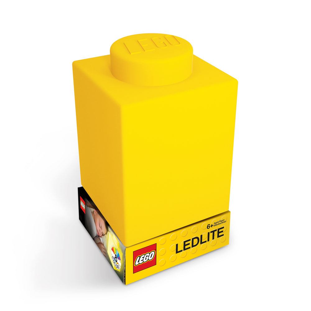 LEGO Nachtlicht Legostein Gelb  