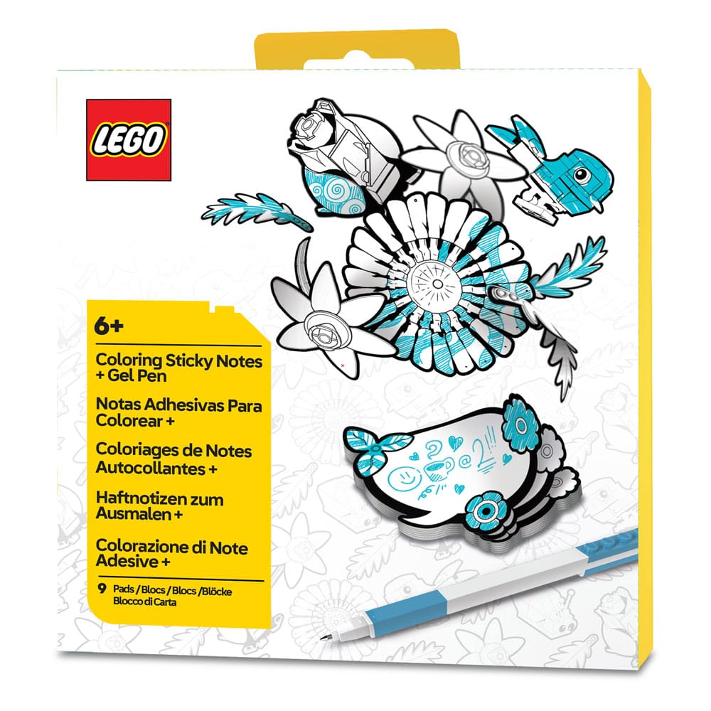 LEGO Klebezettel Set mit Stift Botanicals 