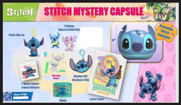 Lilo & Stitch Geschenk-Set Stitch Jumbo Mystery Capsule