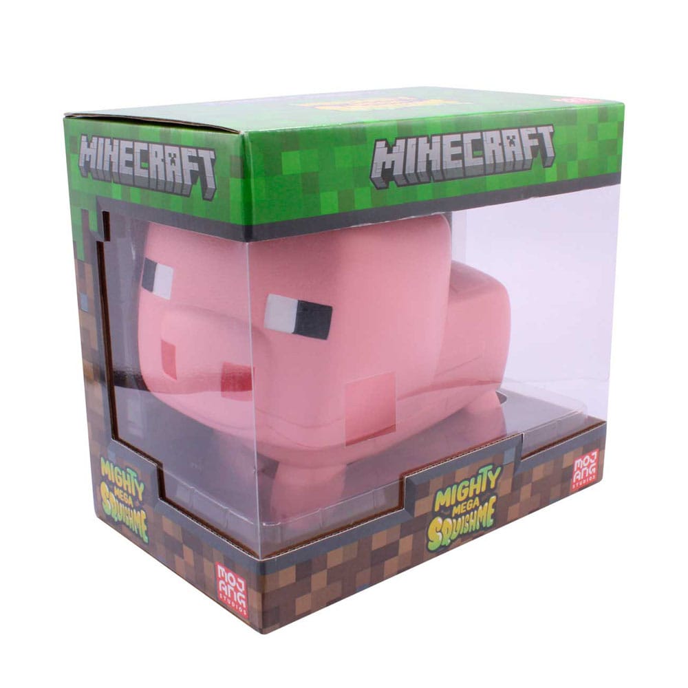 Minecraft Mighty Mega Squishme Anti-Stress-Figur Schwein 25 cm