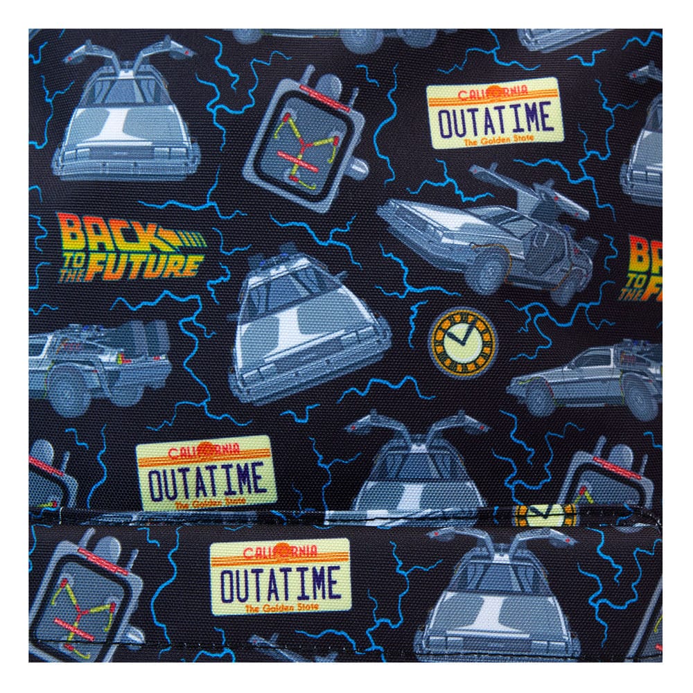 Universal by Loungefly Full-Size Nylon Rucksack Back to the Future 40th Anniversary