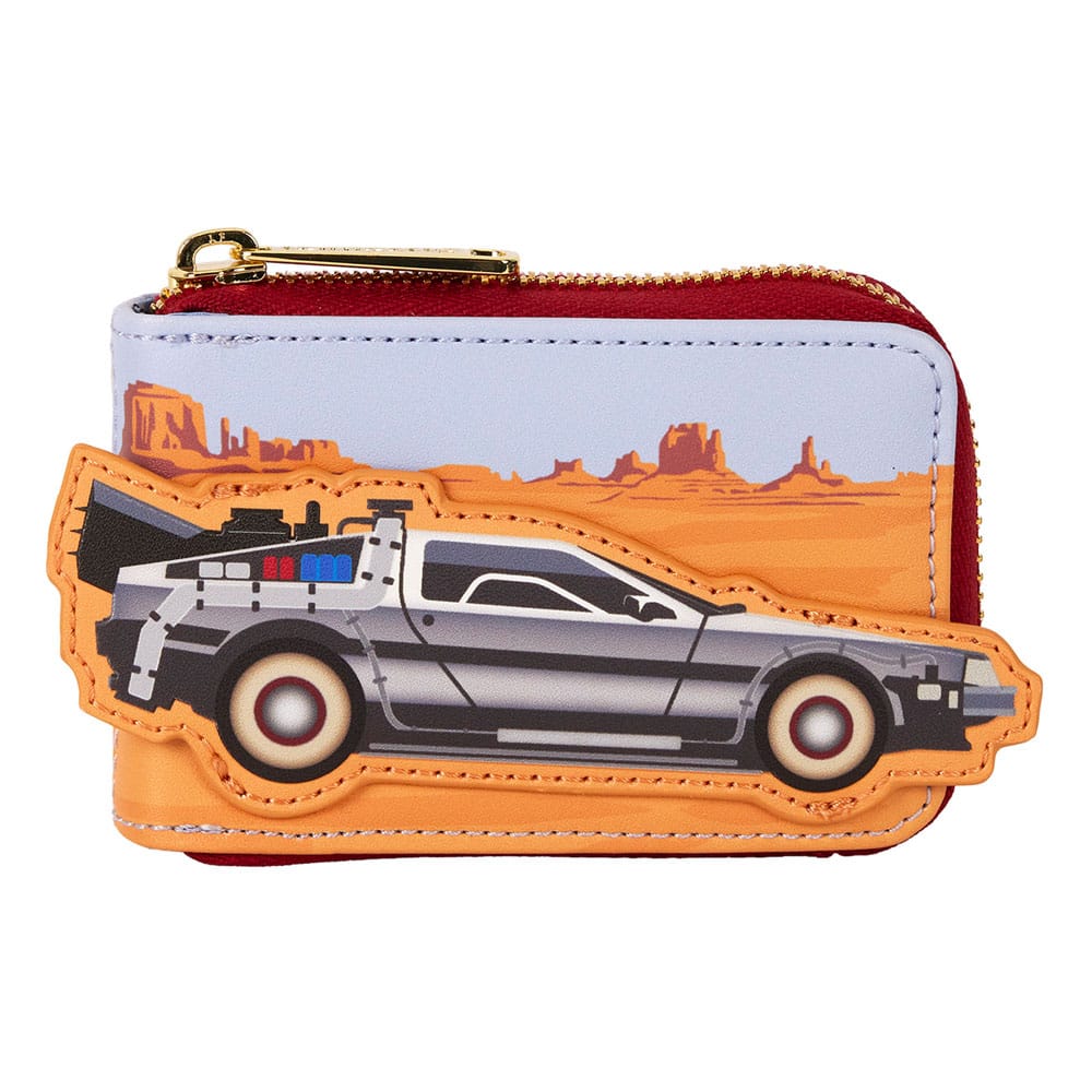 Universal by Loungefly Geldbeutel Back to the Future 40th Anniversary Delorean 