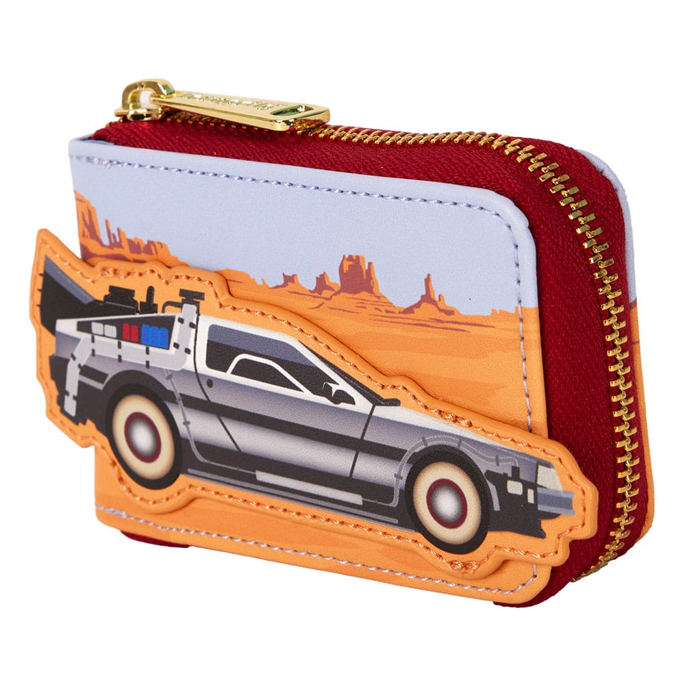 Universal by Loungefly Geldbeutel Back to the Future 40th Anniversary Delorean 