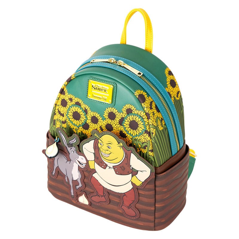 Dreamworks by Loungefly Mini Rucksack Shrek & Donkey Sunflower Field