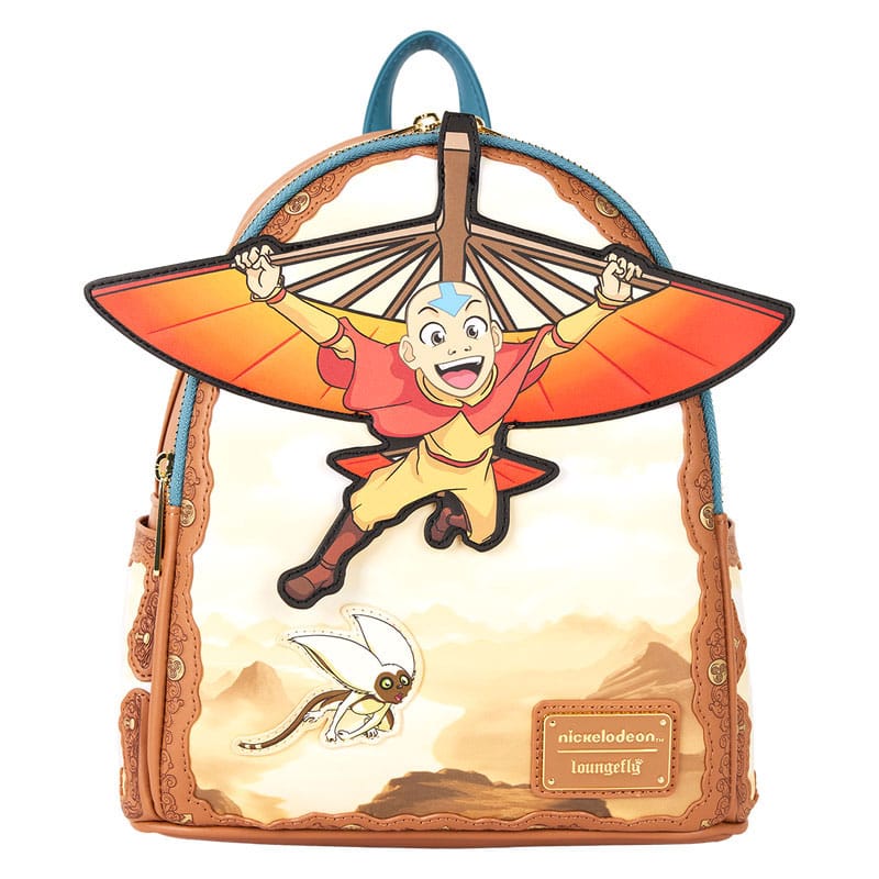 Nickelodeon by Loungefly Mini Rucksack Avatar: The Last Airbender Aang Glider Staff