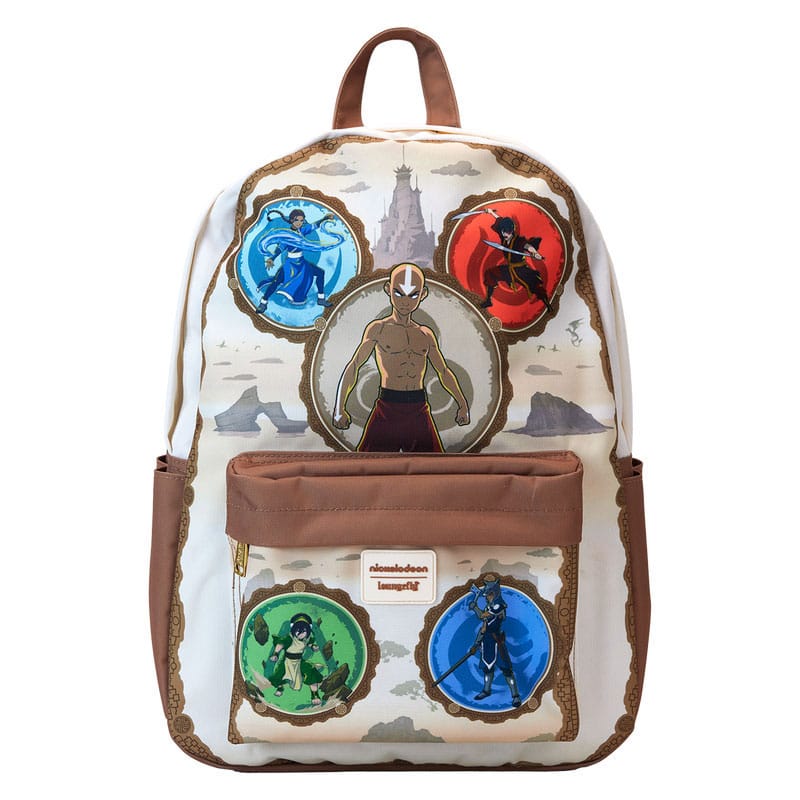 Nickelodeon by Loungefly Full-Size Nylon Rucksack Avatar: The Last Airbender Bending Arts 