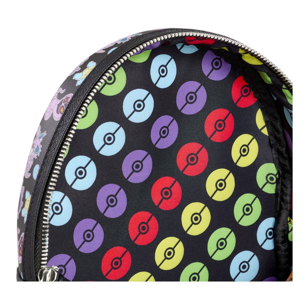 Pokemon by Loungefly Mini Rucksack Multi Character All Over Print