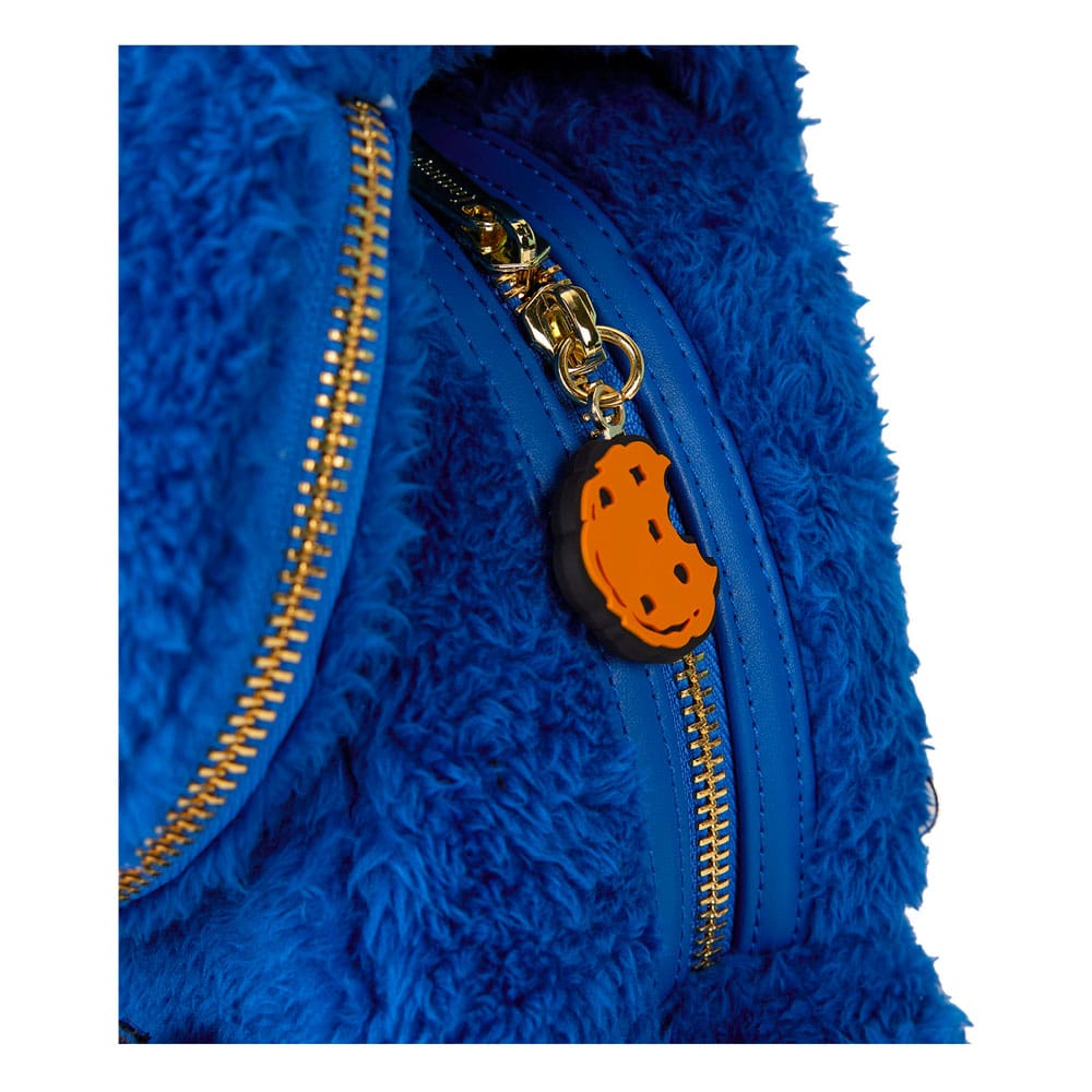 Sesamstraße by Loungefly Plush Mini Rucksack Cookie Monster