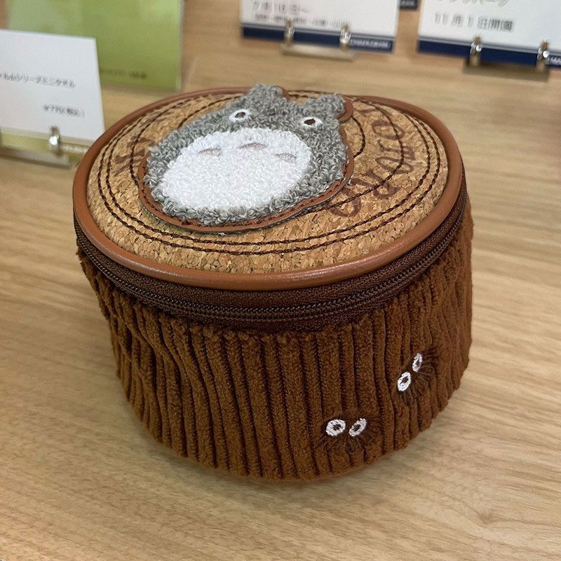 Mein Nachbar Totoro Geldbörse / Kosmetiktasche Round Log  