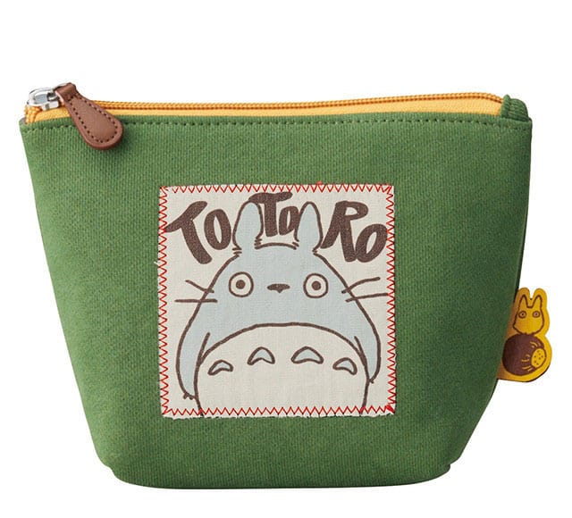 Mein Nachbar Totoro Geldbörse / Kosmetiktasche Totoro Autumn Green 