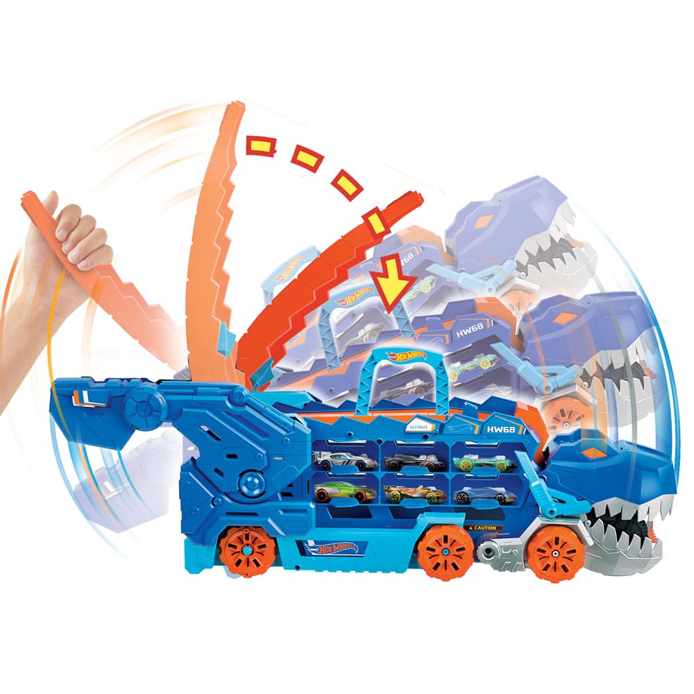 Hot Wheels City Ultimativer T-Rex Transporter