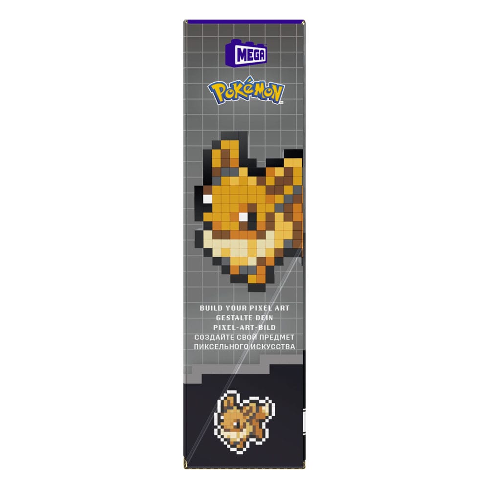 Pokémon MEGA Bauset Evoli Pixel Art