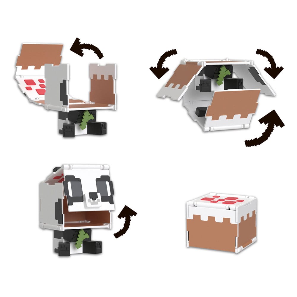 Minecraft Flippin Actionfigur Panda & Kuchen