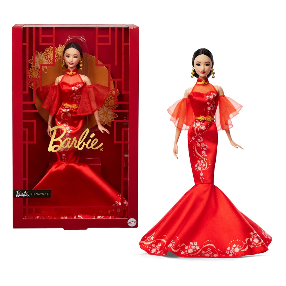 Barbie Signature Puppe Lunar New Year with Qipao Dress