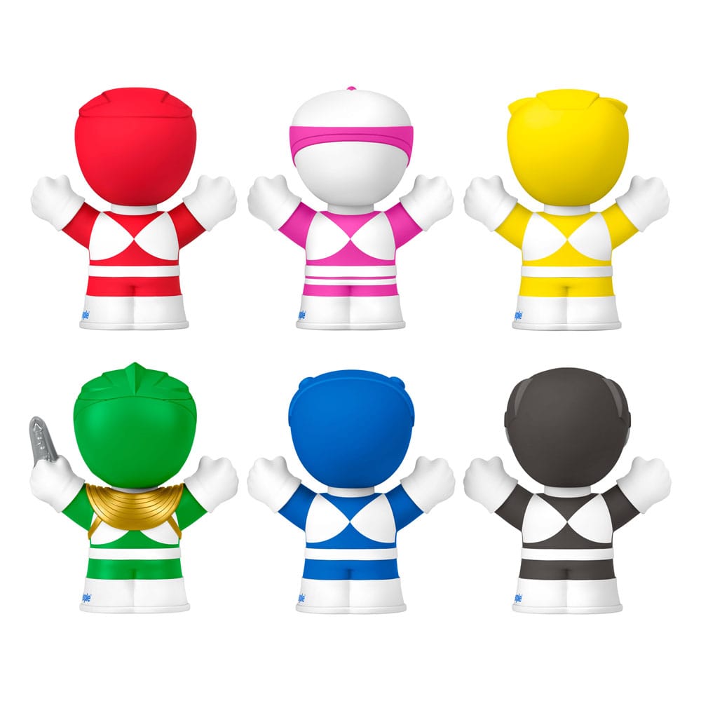 Mighty Morphin Power Rangers Little People Collector Minifiguren 6er-Pack 7 cm