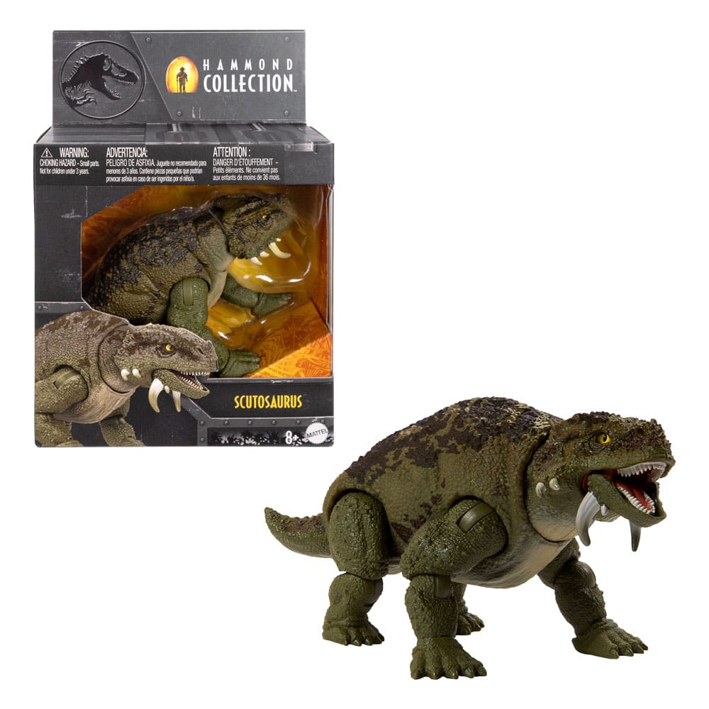 Jurassic World Hammond Collection Actionfigur Scutosaurus