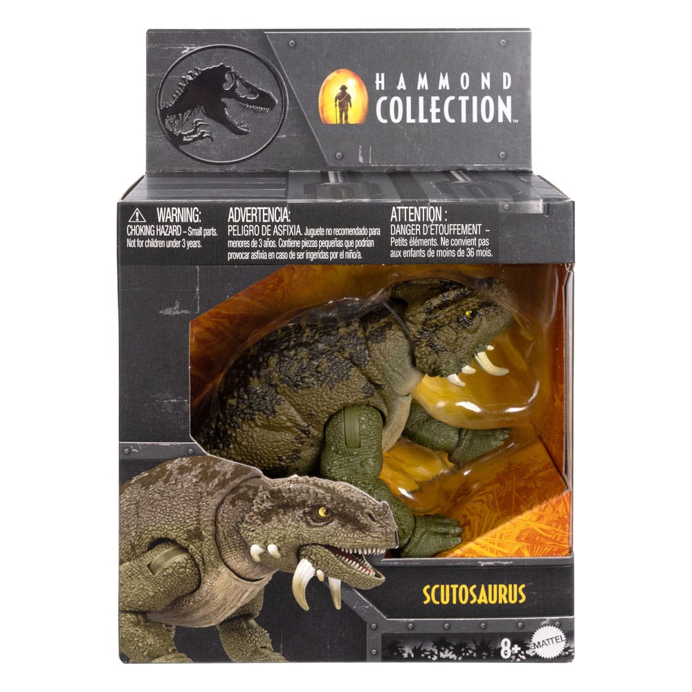 Jurassic World Hammond Collection Actionfigur Scutosaurus