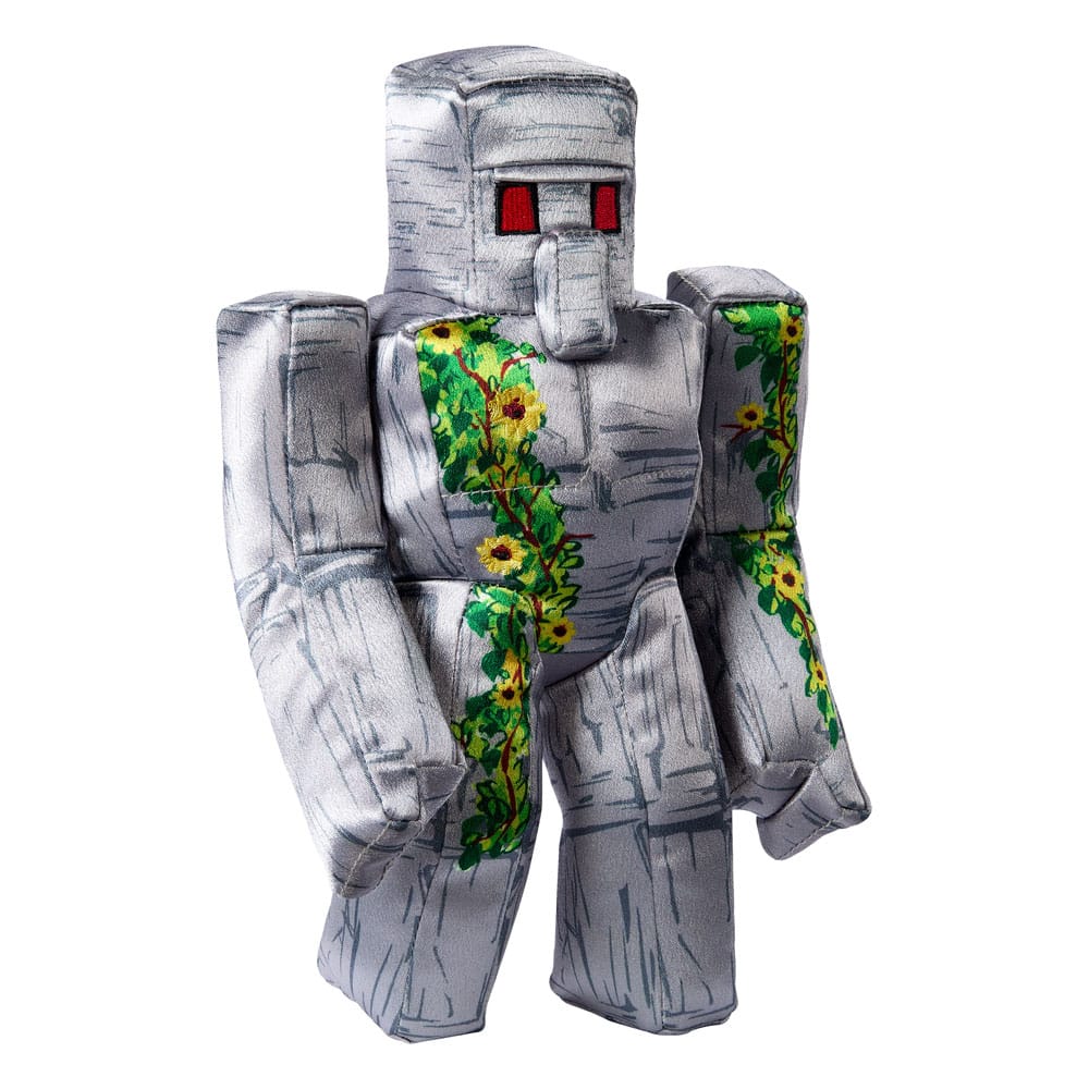 Ein Minecraft Film Plüschfigur Eisengolem 20 cm