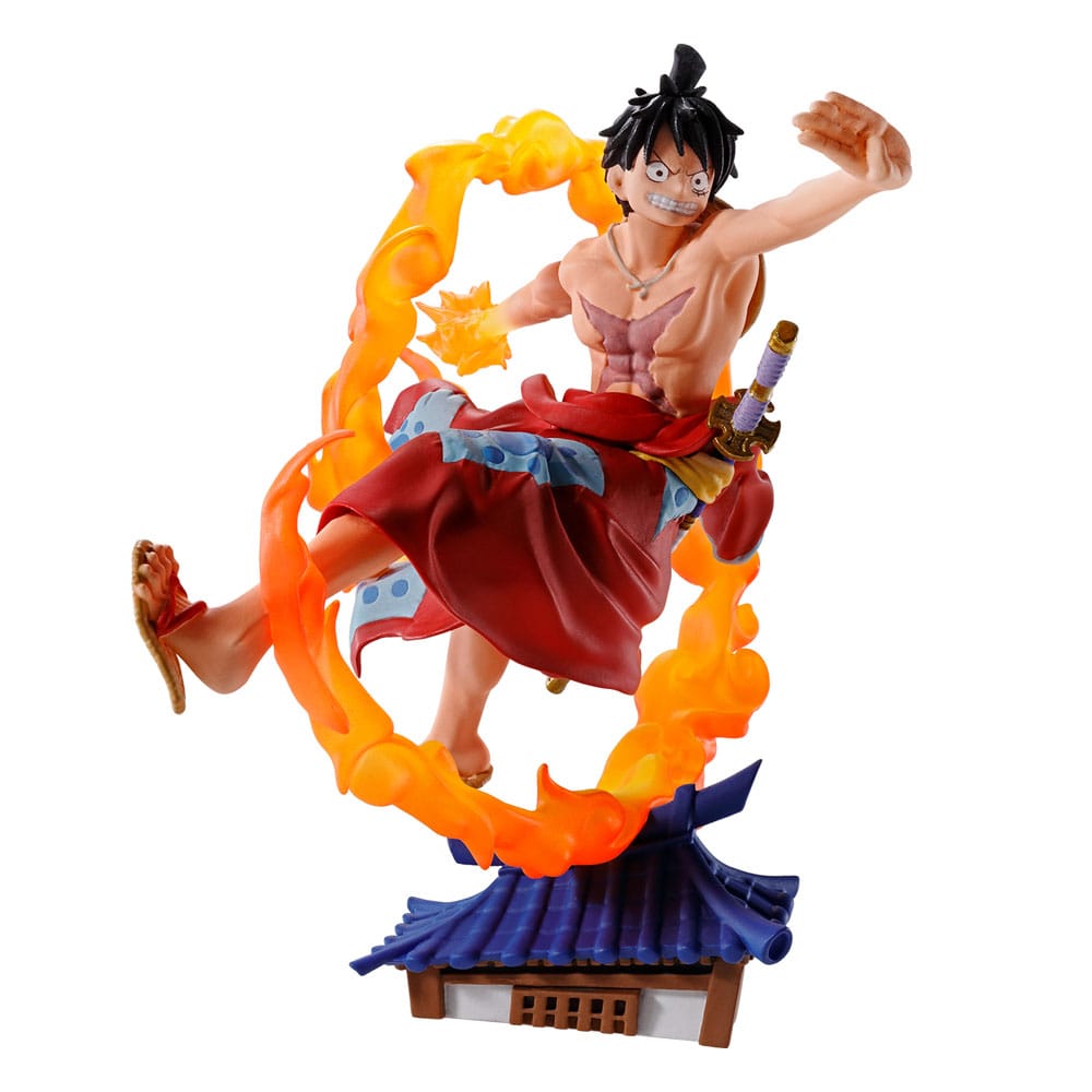 One Piece Petitrama PVC Mini-Statue Logbox Re Birth Wano Kuni Vol. 1 Set 9 cm   