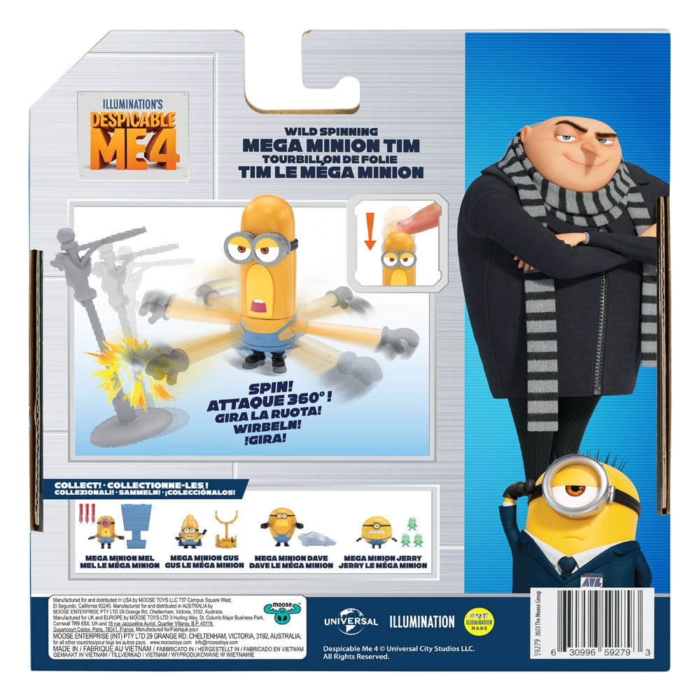 Ich - Einfach Unverbesserlich 4 Mega Minion Actionfigur Tim 