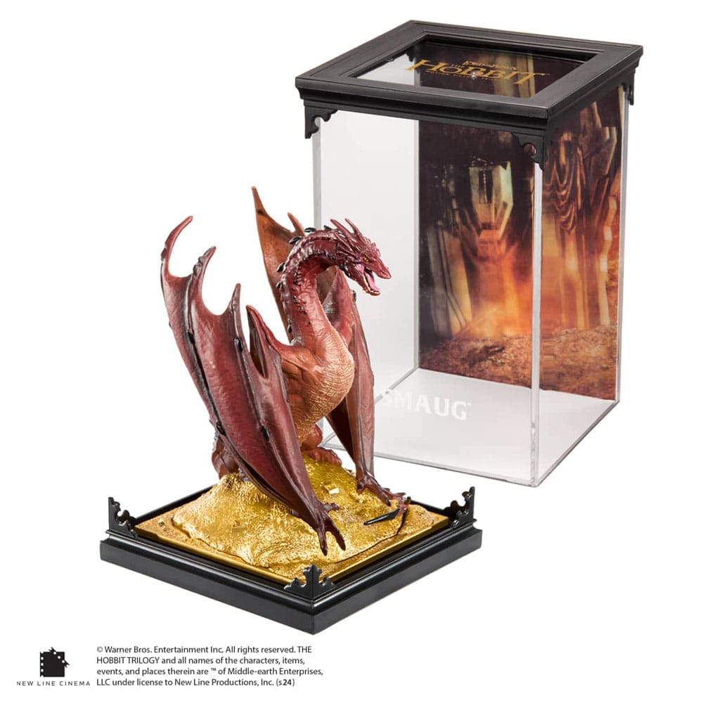 Herr der Ringe Diorama Figure Smaug 17 cm