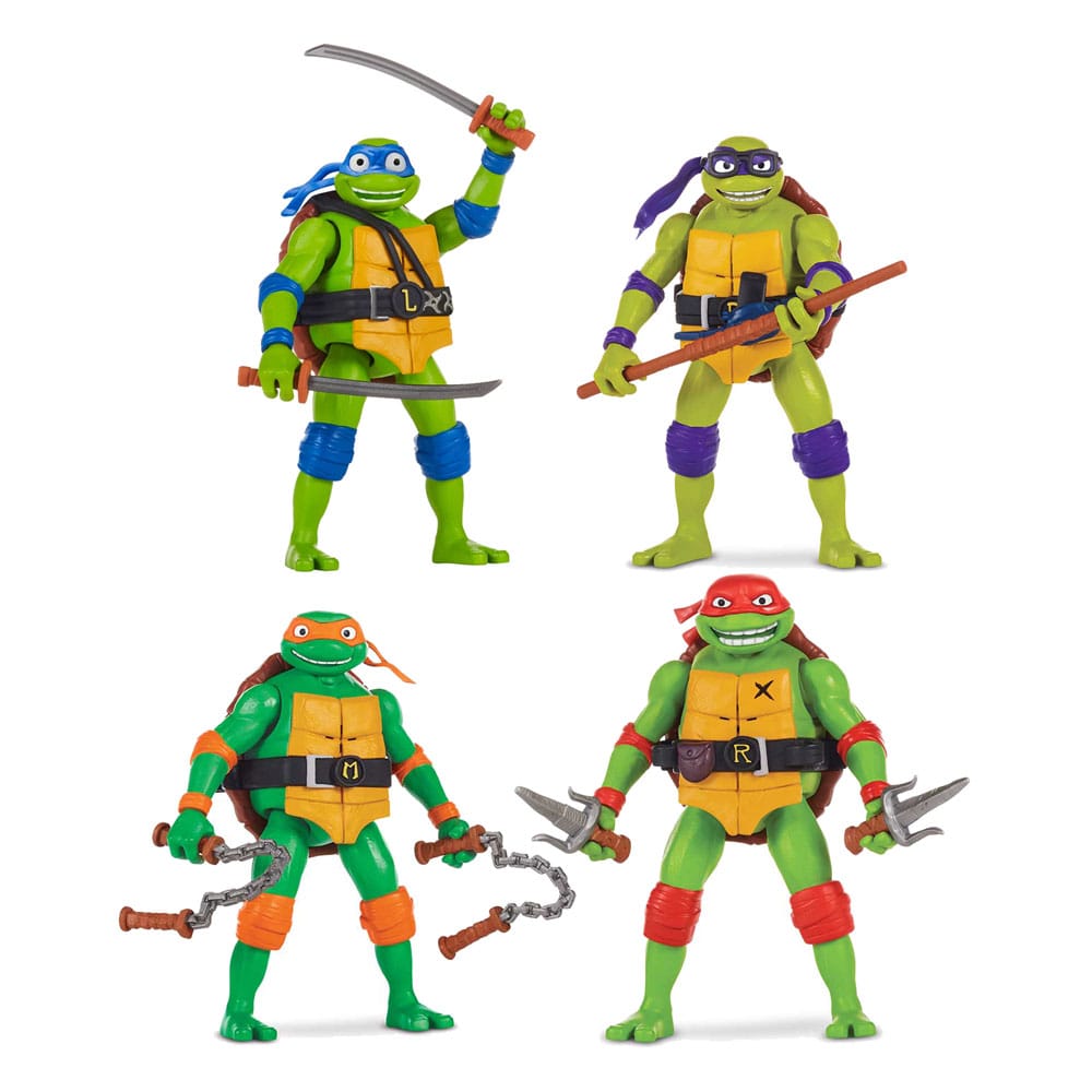 Teenage Mutant Ninja Turtles: Mutant Mayhem Ninja Shouts Action Figuren 15 cm Sortiment (8)