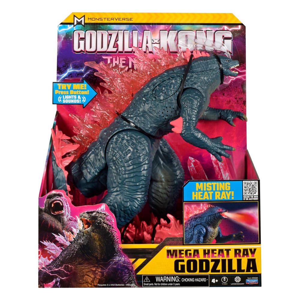 Godzilla × Kong: The New Empire Mega Titans Actionfiguren 33 cm Godzilla & Kong Sortiment (2)