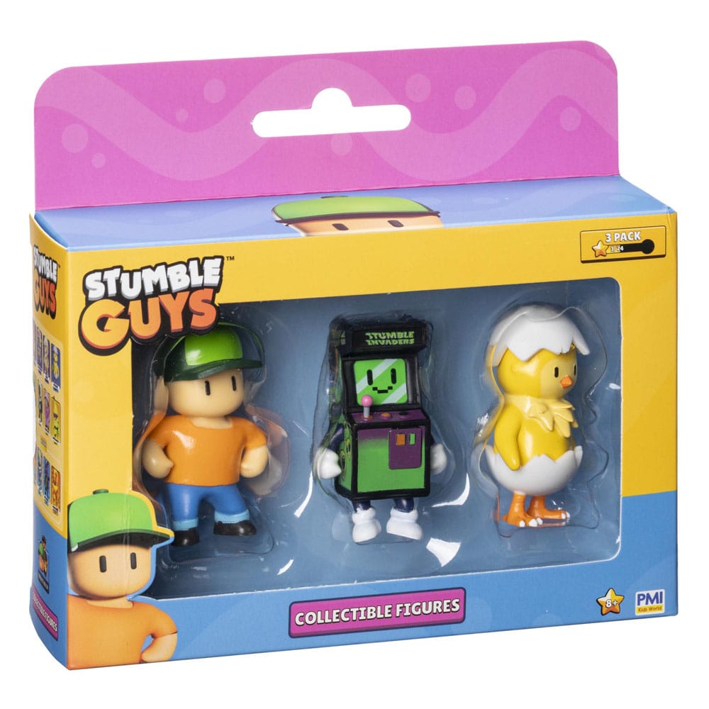 Stumble Guys: Wave 2 3er-Figuren-Fensterbox Sammelfiguren Sortiment