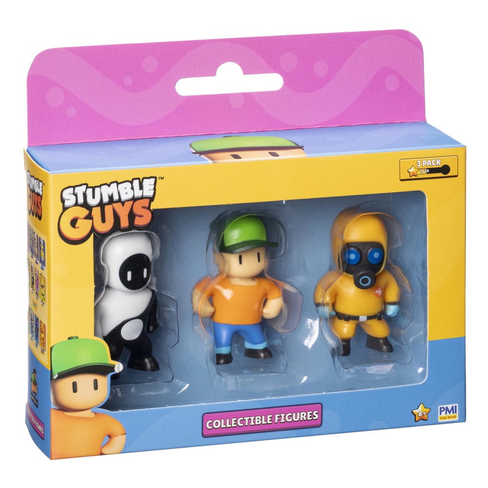 Stumble Guys: Wave 2 3er-Figuren-Fensterbox Sammelfiguren Sortiment