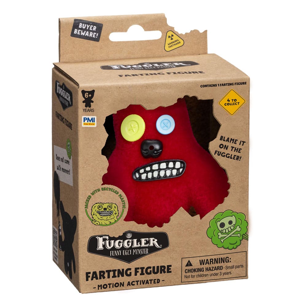 Fuggler: Farting Figures Pupsende Figuren Window Box Sortiment (12)