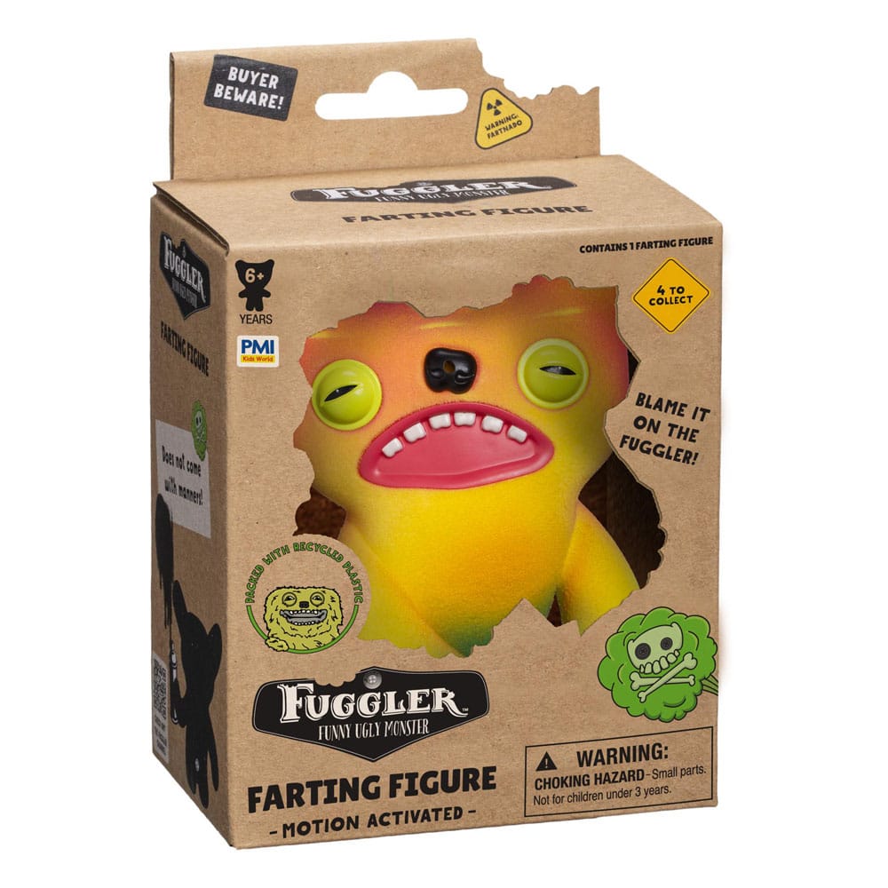 Fuggler: Farting Figures Pupsende Figuren Window Box Sortiment (12)