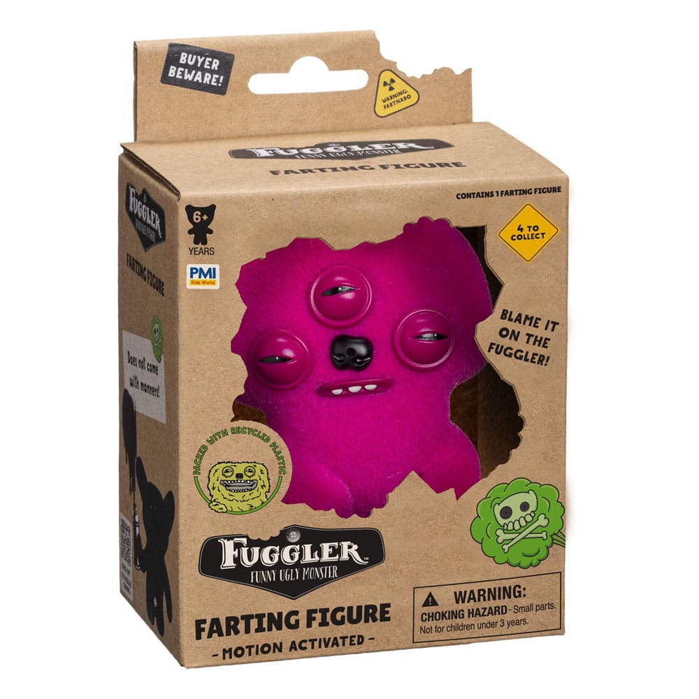 Fuggler: Farting Figures Pupsende Figuren Window Box Sortiment (12)