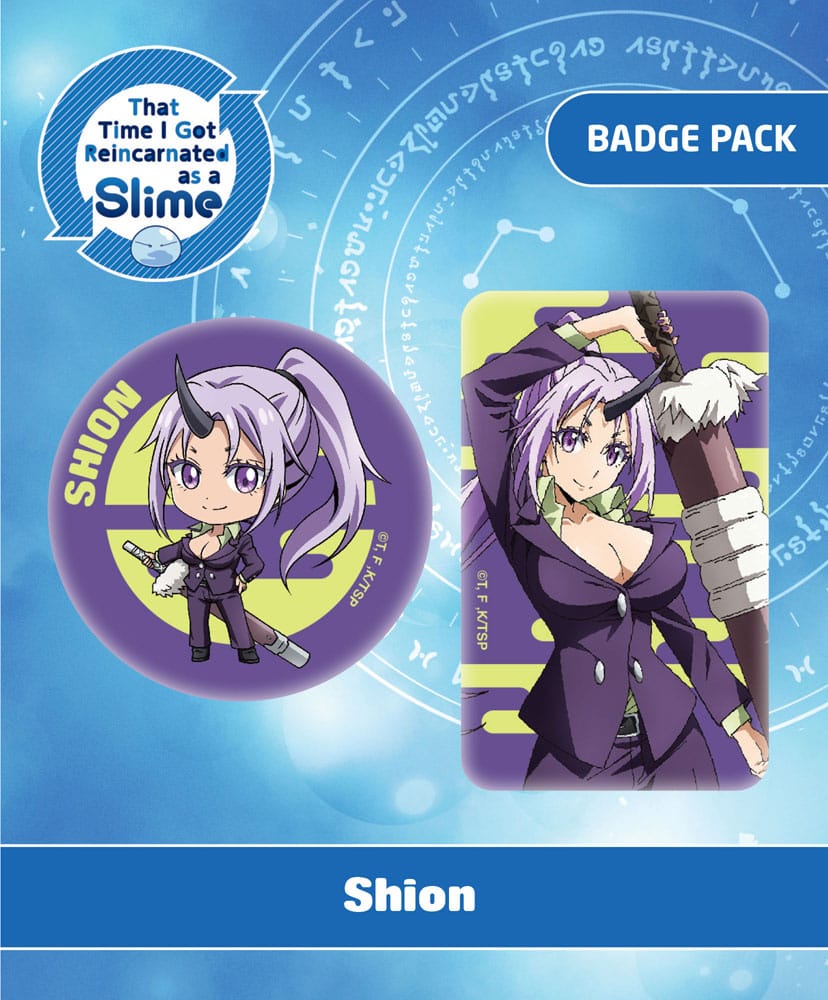 That Time I Got Reincarnated as a Slime Ansteck-Buttons Doppelpack Shion 