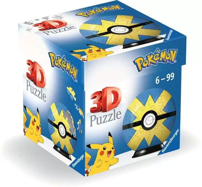 Pokémon 3D Puzzle Pokéballs: Flottball (55 Teile)