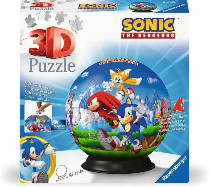 Sonic - The Hedgehog 3D Puzzle Characters Puzzle Ball (72 Teile)