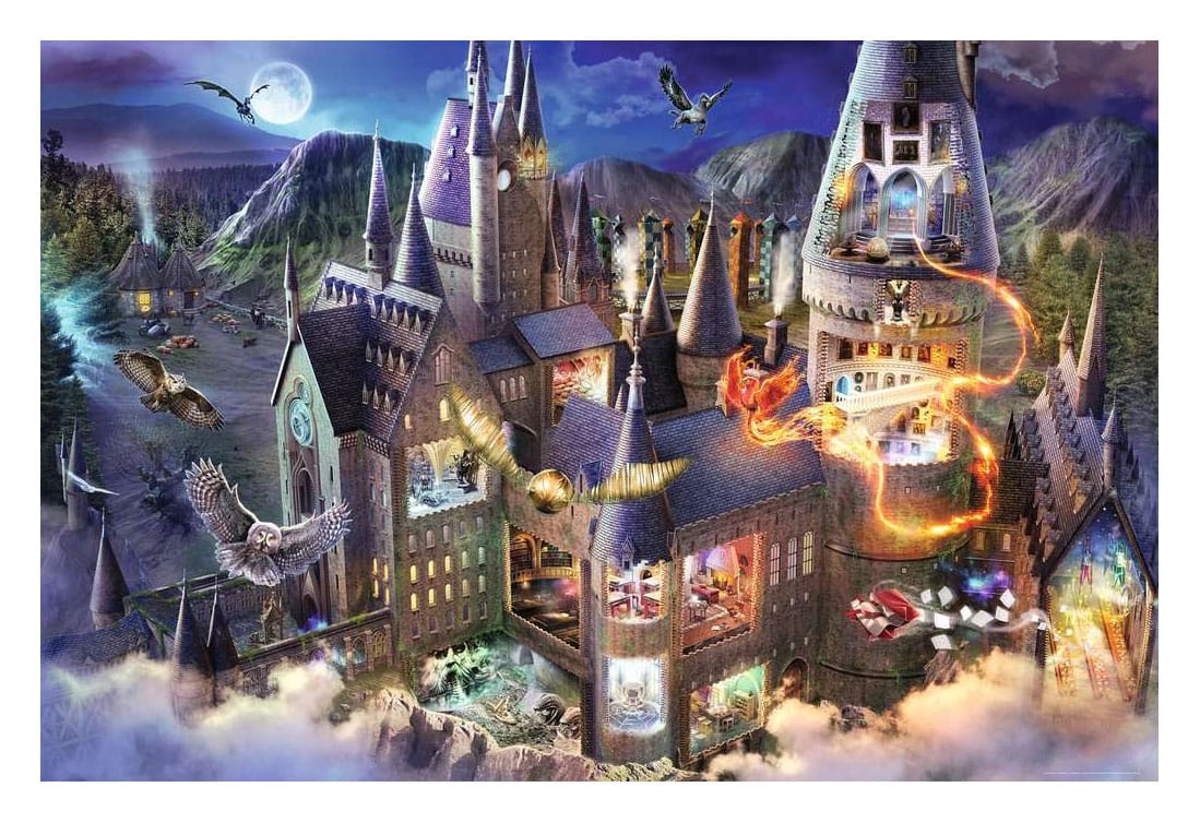 Harry Potter Puzzle Hogwarts Interior (3000 Teile)