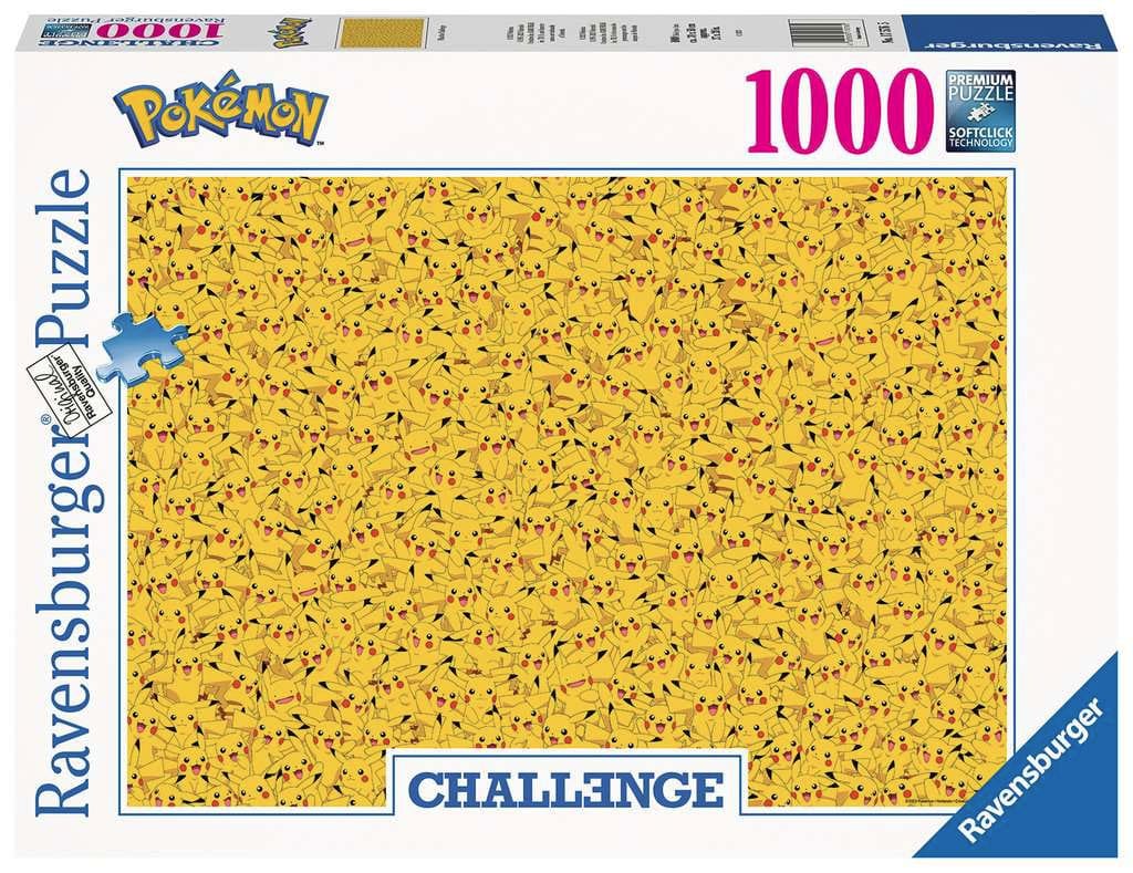 Pokémon Challenge Puzzle Pikachu (1000 Teile)