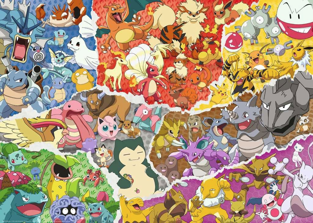 Pokémon Puzzle Pokémon Abenteuer (1000 Teile)